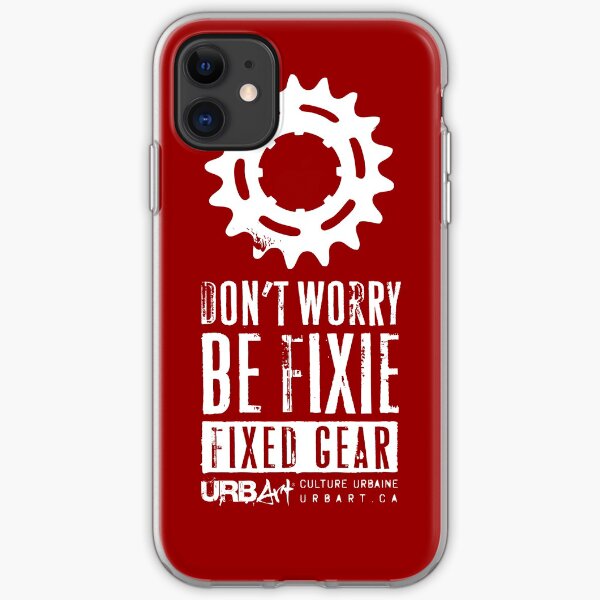 UrbArt® - Fixed gear-01 iPhone Soft Case