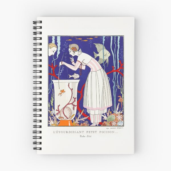 Artikelvorschau, GEORGE BARBIER HD - L'étourdissant petit poisson: Robe d'été (1914) entworfen und verkauft von Go Logo Designs.