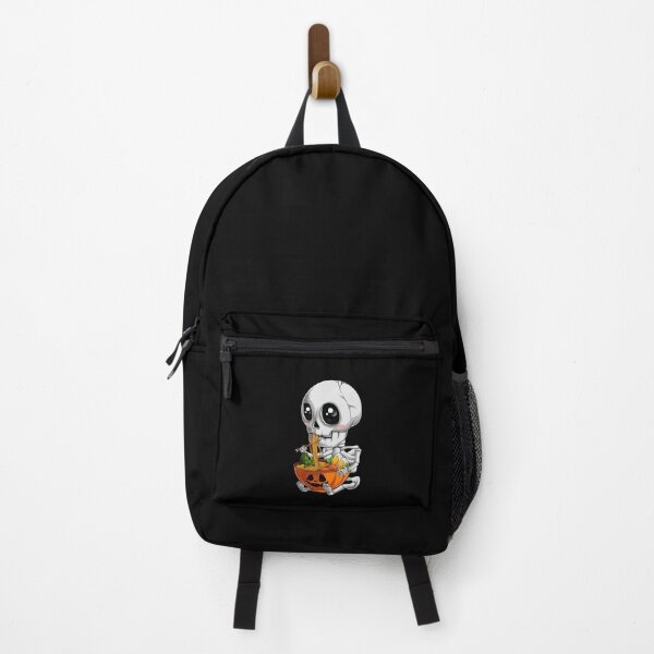 Item preview, kawaii japanese anime Skeleton Halloween ramen Food Lovers designed and sold by CQCankdesign.