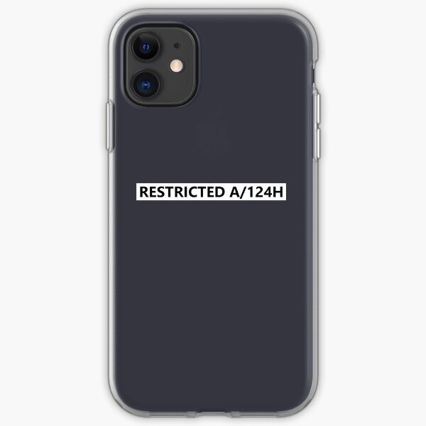 RESTRICTED A/124H - HUMANS iPhone Soft Case