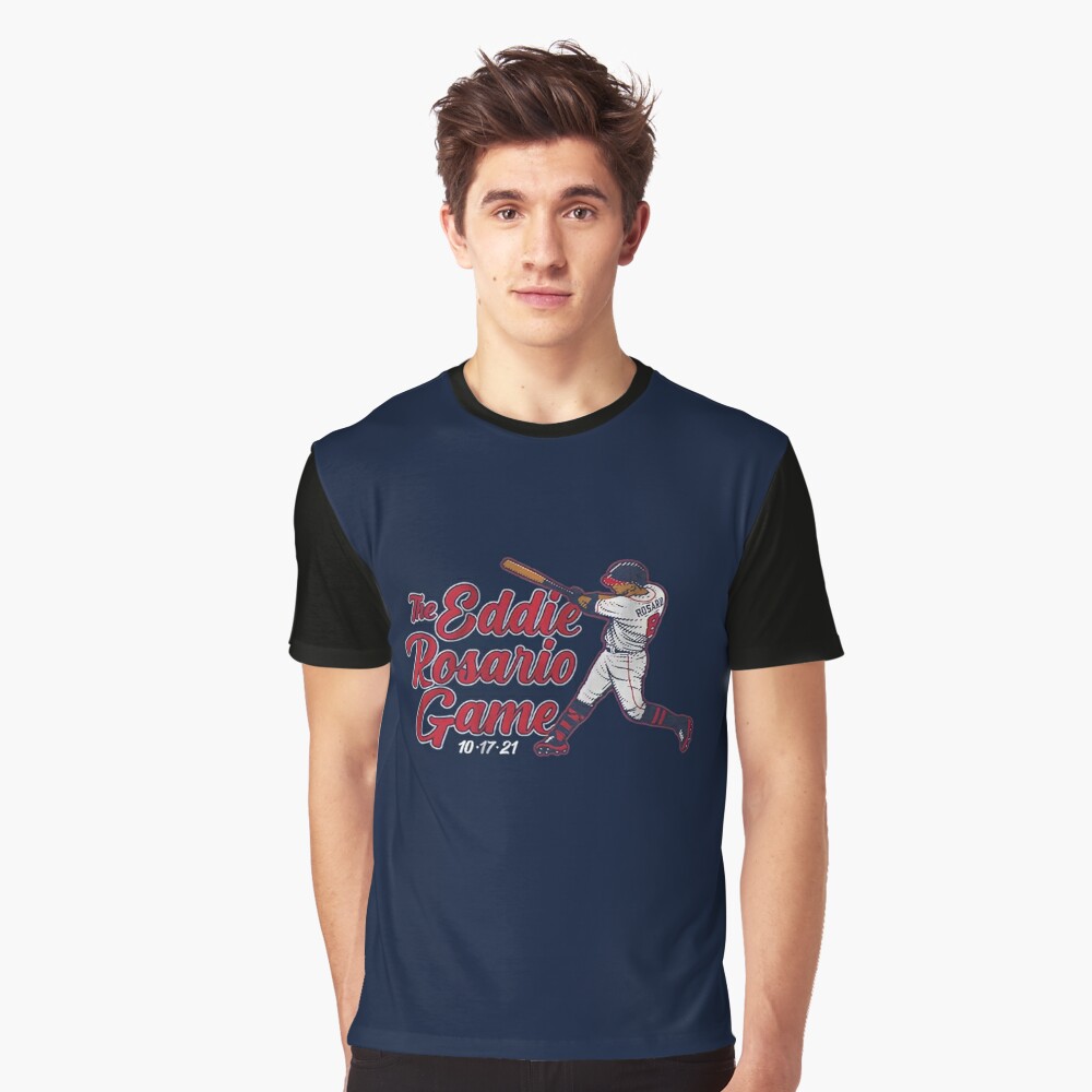  Eddie Rosario Kids Shirt - Eddie Rosario Name Bars : Sports &  Outdoors