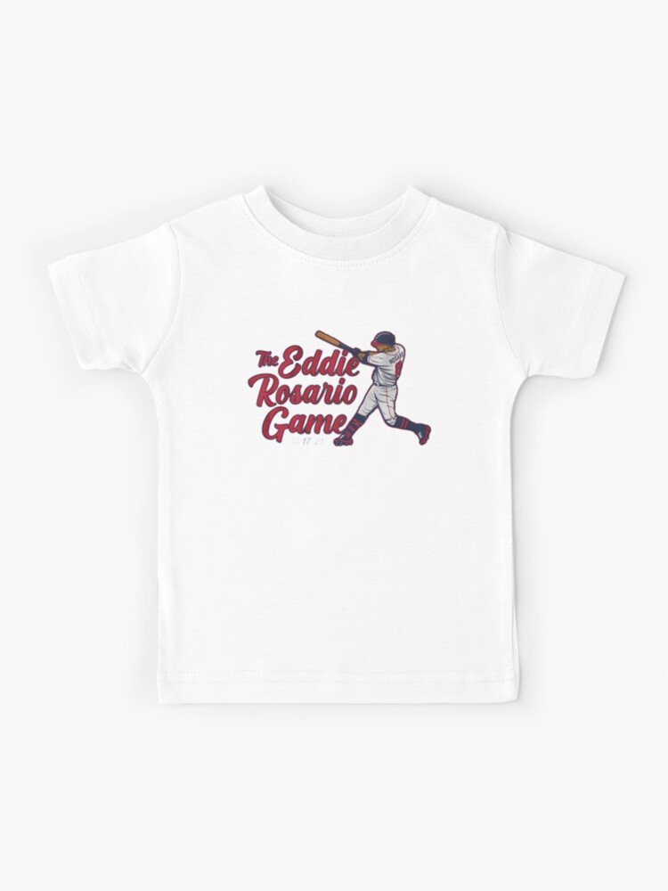 The Eddie Rosario game Kids T-Shirt for Sale by Rada-Designs