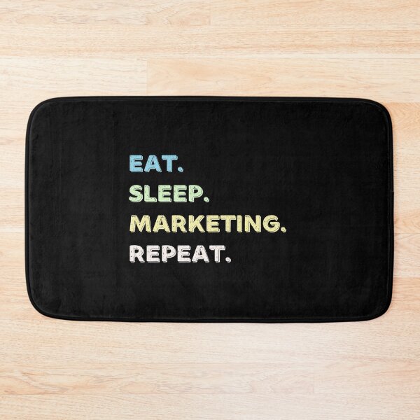 Item preview, Eat. Sleep. Marketing. Repeat. designed and sold by Life Shop.