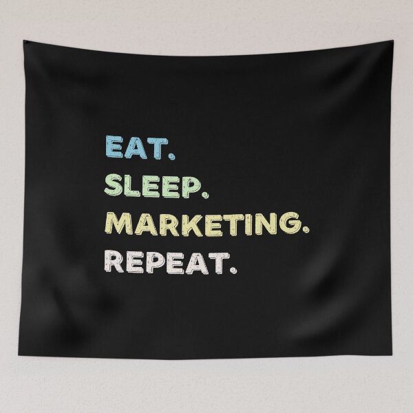 Item preview, Eat. Sleep. Marketing. Repeat. designed and sold by Life Shop.