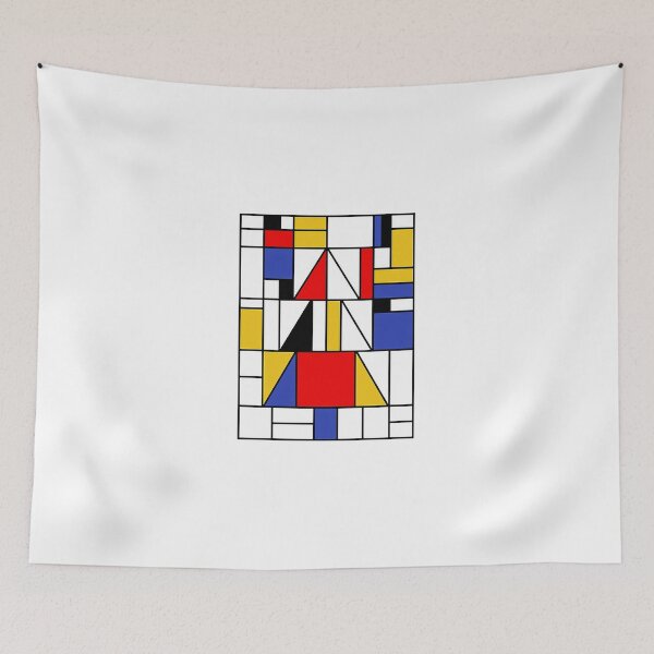 Item preview, Navidad Mondrian designed and sold by yumania888.