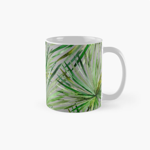 Item preview, Green exotic leaves designed and sold by Esthera Mace.