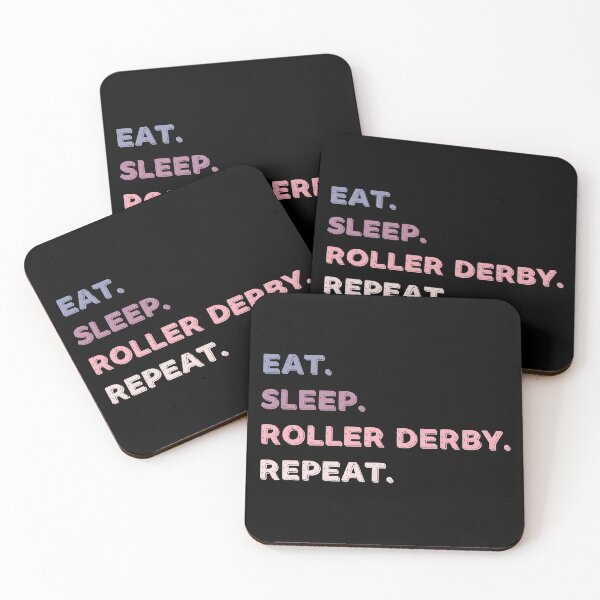 Item preview, Eat. Sleep. Roller Derby. Repeat. designed and sold by Life Shop.