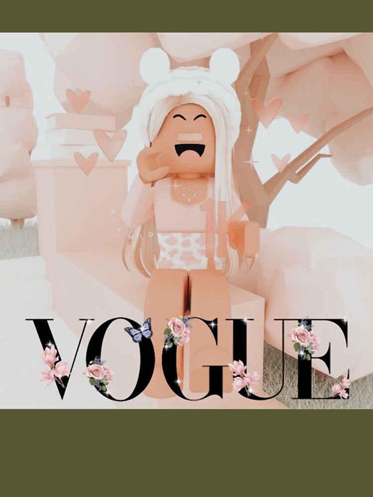 Beauty Aesthetic Roblox Girl  Sticker for Sale by Yourvaluesshop