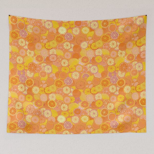 Item preview, Groovy Retro Citrus designed and sold by KizzyW.