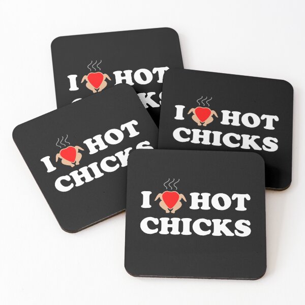 Item preview, I Love Hot Chicks designed and sold by SpoofTShirts.