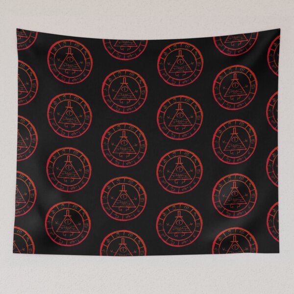 Item preview, Bill Cipher Zodiac in Red designed and sold by StormysSeas.