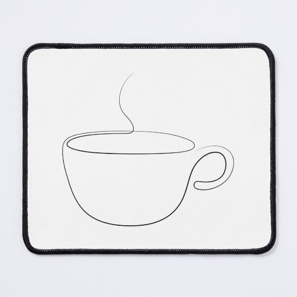 Item preview, coffee mug or tea cup - abstract line art designed and sold by addillum.