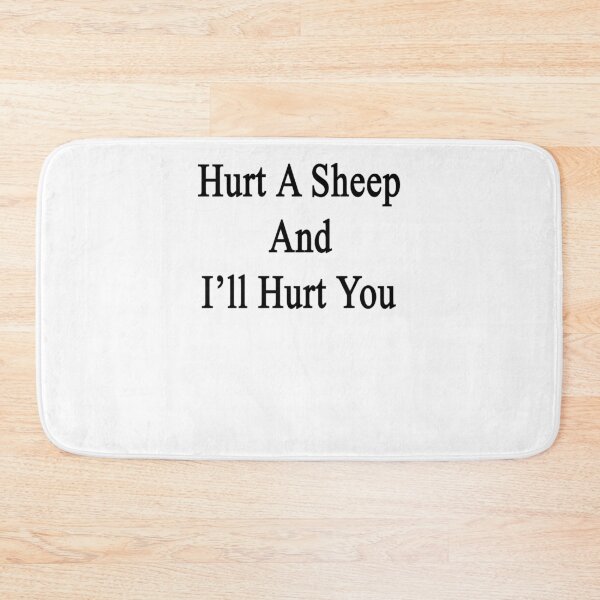 Item preview, Hurt A Sheep And I&x27;ll Hurt You  Sticker designed and sold by GLENCORAKERN.