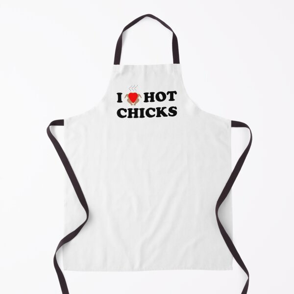 Item preview, I Love Hot Chicks designed and sold by SpoofTShirts.