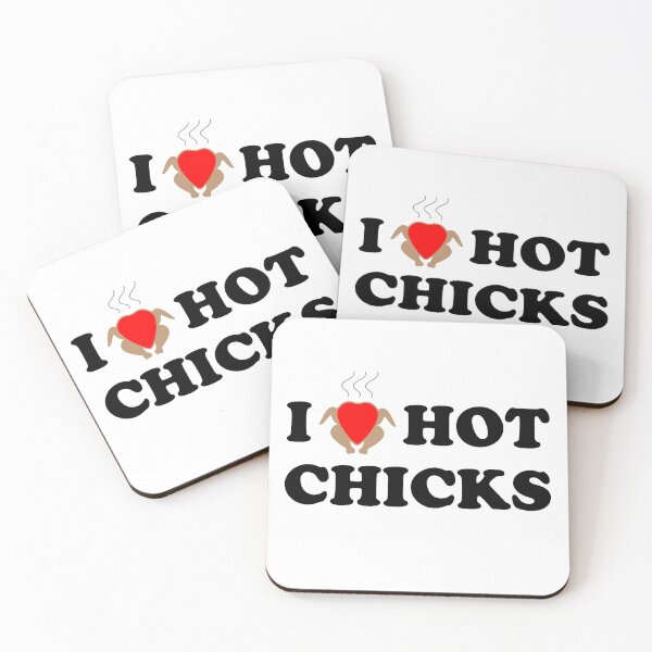 Item preview, I Love Hot Chicks designed and sold by SpoofTShirts.