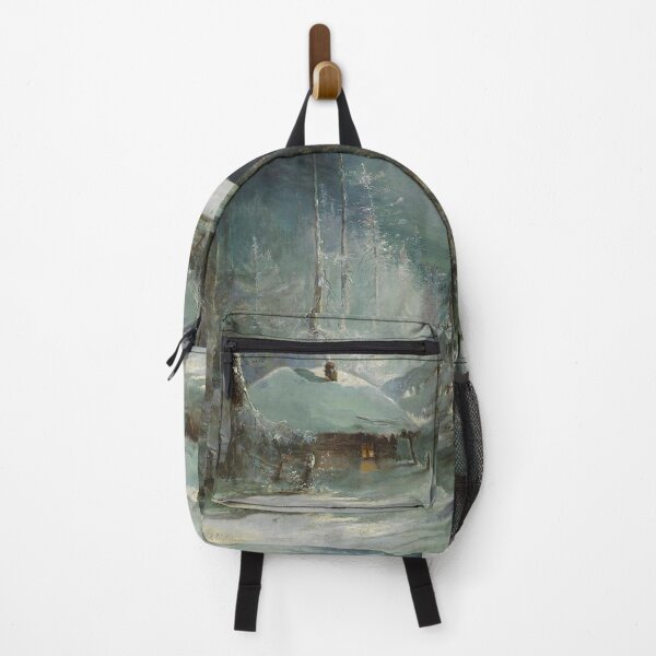 Item preview, Hut in a wintry forest - Alexei Savrasov designed and sold by Vintage Designs +.