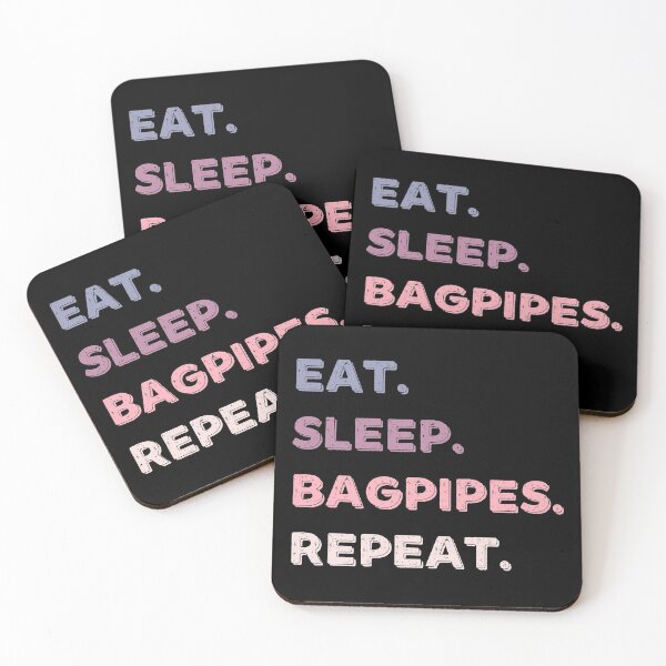 Item preview,  Eat. Sleep. Bagpipes. Repeat. designed and sold by Life Shop.