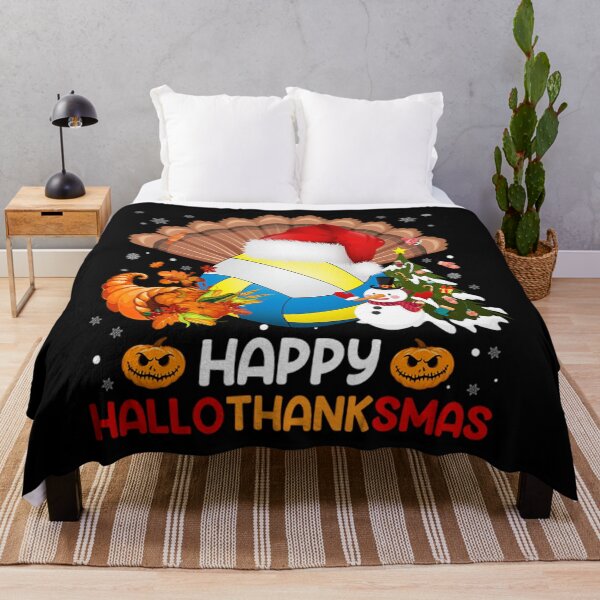 Item preview, Volleyball Halloween Merry Christmas T-ShirtVolleyball Halloween Merry Christmas Happy Hallothanksmas designed and sold by ElizaKenzie.
