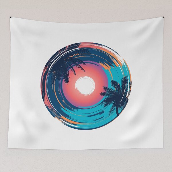 Item preview, Wonderful Beach Sunset Circle designed and sold by OneAction.