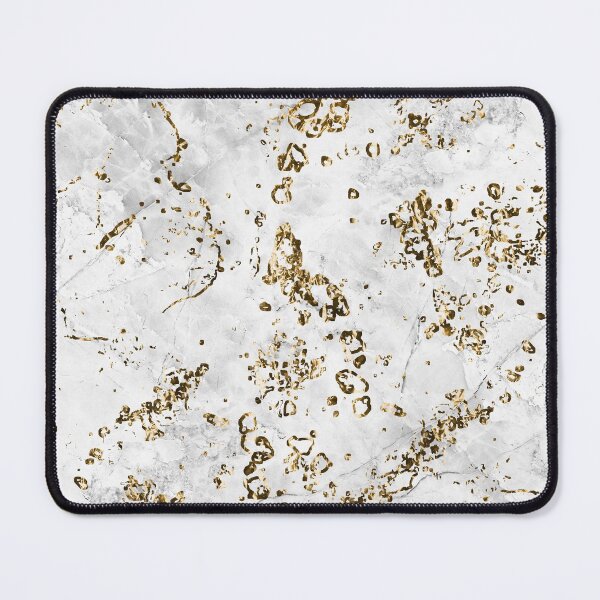 Item preview, White + Gold Marble designed and sold by cadinera.