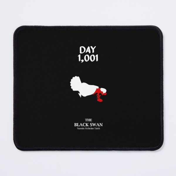 Item preview, Day 1001: Let's not be turkeys - The Black Swan (Nassim N. Taleb) designed and sold by TKsuited.