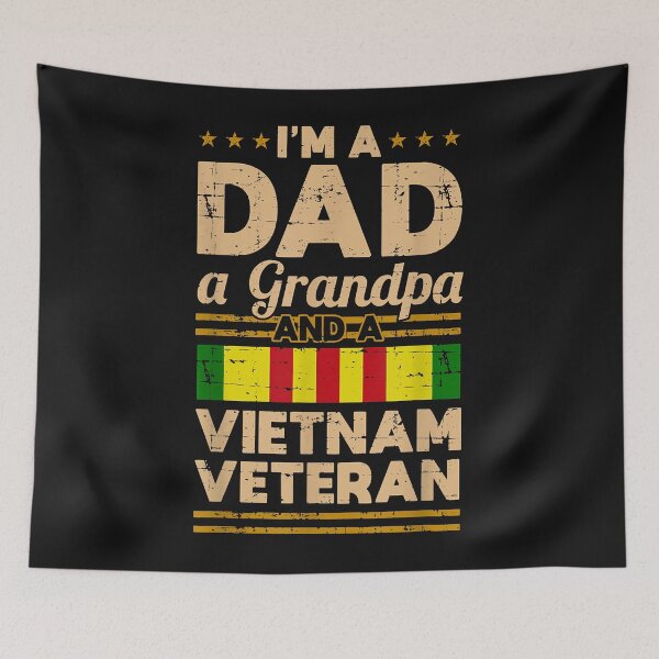 Item preview, Dad Grandpa Vietnam Veteran Vintage Men's Gift designed and sold by Mitzi12312.