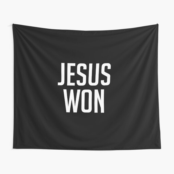 Jesus Won Tapestry