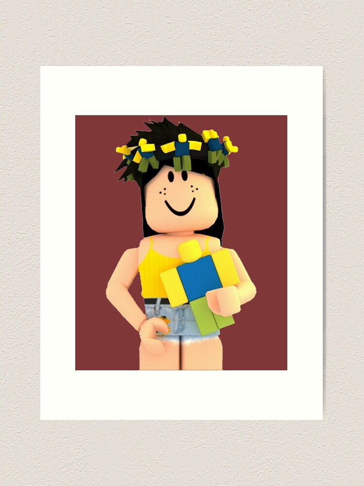 Roblox Avatar Girl Canvas Prints for Sale