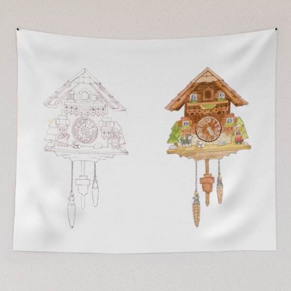 Item preview, Black Forest Cuckoo Clock Kuckucksuhr designed and sold by Yiran0121.