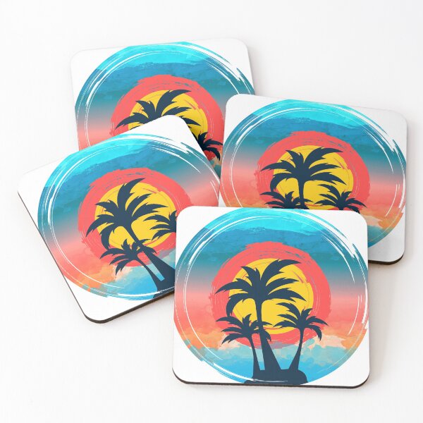 Item preview, Wonderful Beach Sunset Circle designed and sold by OneAction.