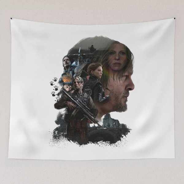 Artikelvorschau, Death Stranding - Group Keyart (ohne Titel) Classic entworfen und verkauft von regularlysit.