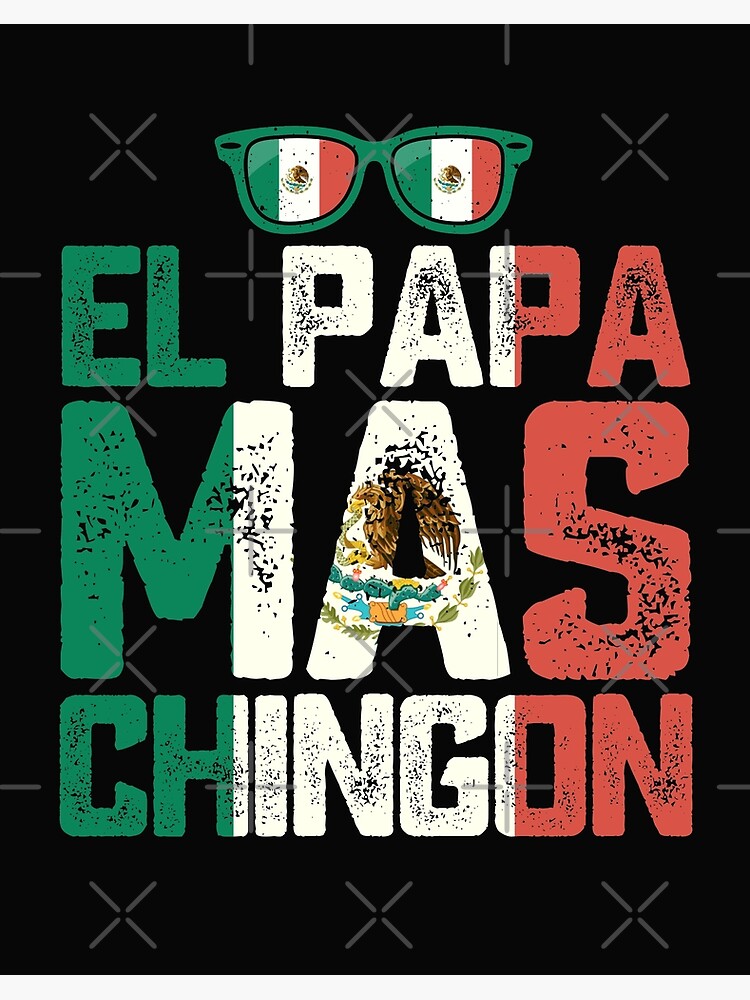 El papa mas chingon Koozie Men Women Spanish Quote Funny Can holder