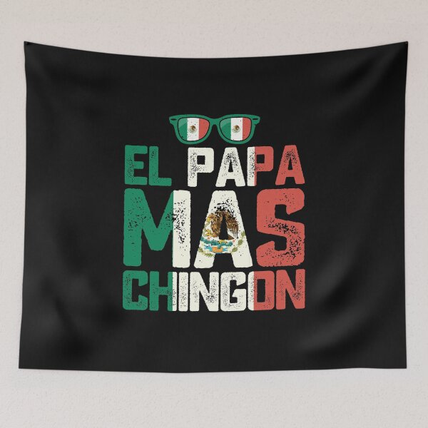 Item preview, El Papa Mas Chingon Mexican Flag Proud Latino Dad Funny Gift designed and sold by alenaz.