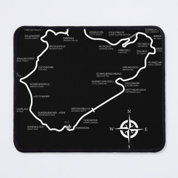 Item preview, The Nurburgring  Nordschleife Classic  designed and sold by respectedtuxedo.