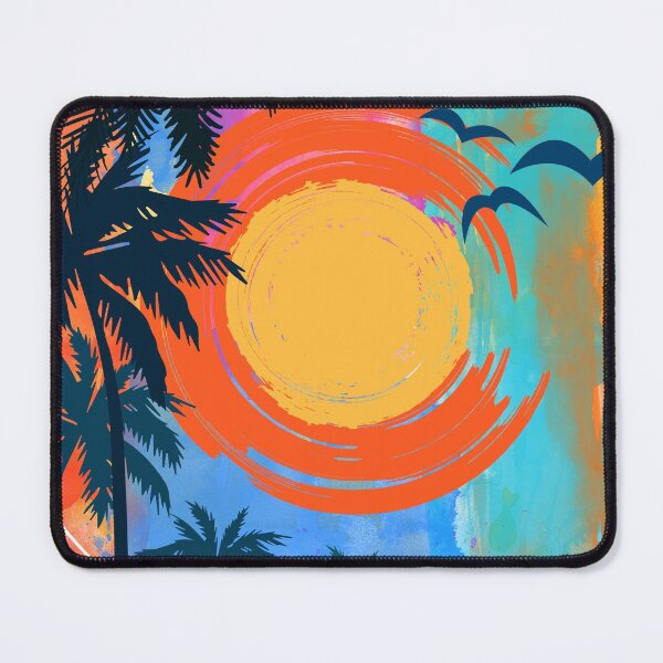 Item preview, Wonderful Beach Sunset Circle designed and sold by OneAction.