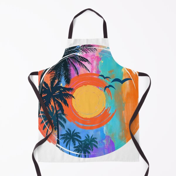Item preview, Wonderful Beach Sunset Circle designed and sold by OneAction.