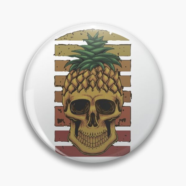Item preview, pineapple skull designed and sold by kamorim.