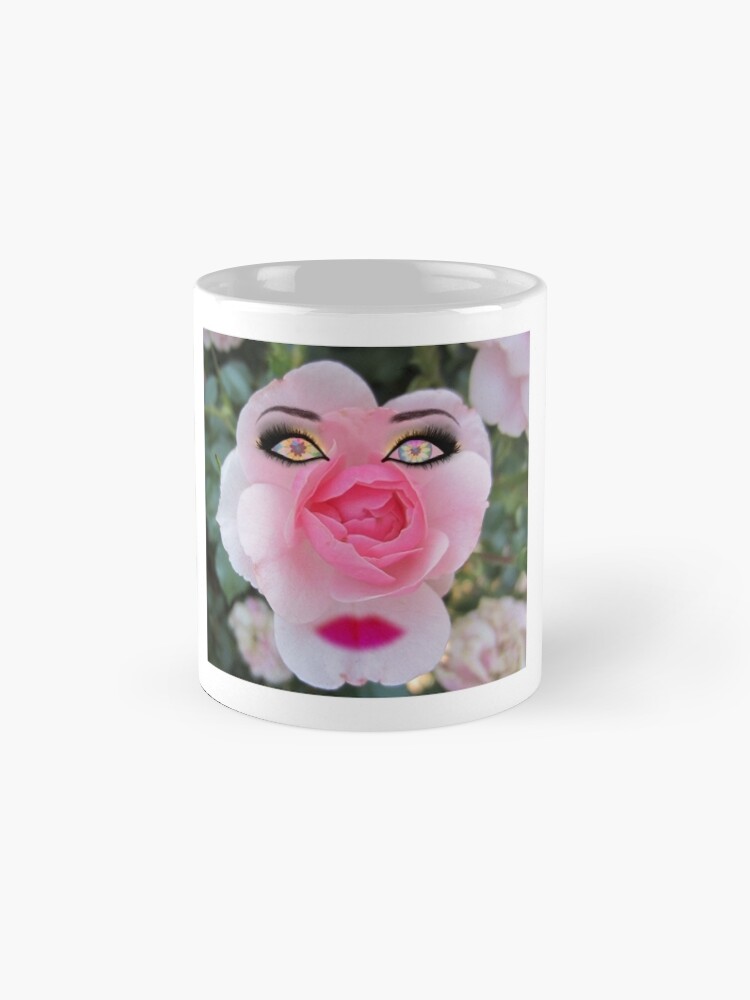 Alternate view of Flower Face Mug