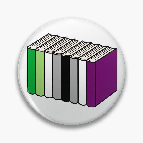 Item preview, AroAce Pride Books designed and sold by duskangelstore.