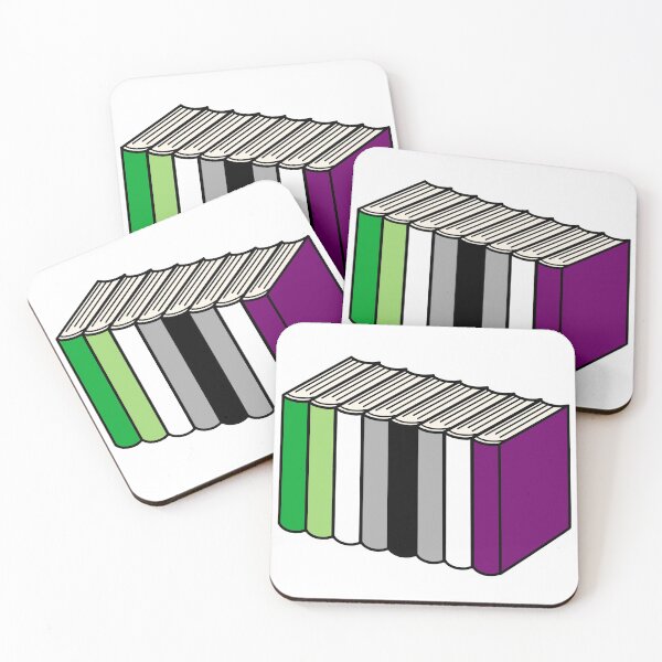 Item preview, AroAce Pride Books designed and sold by duskangelstore.