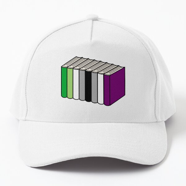 AroAce Pride Books Baseball Cap