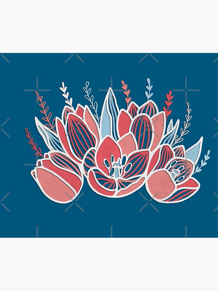 Papercut tulips by Elenanaylor