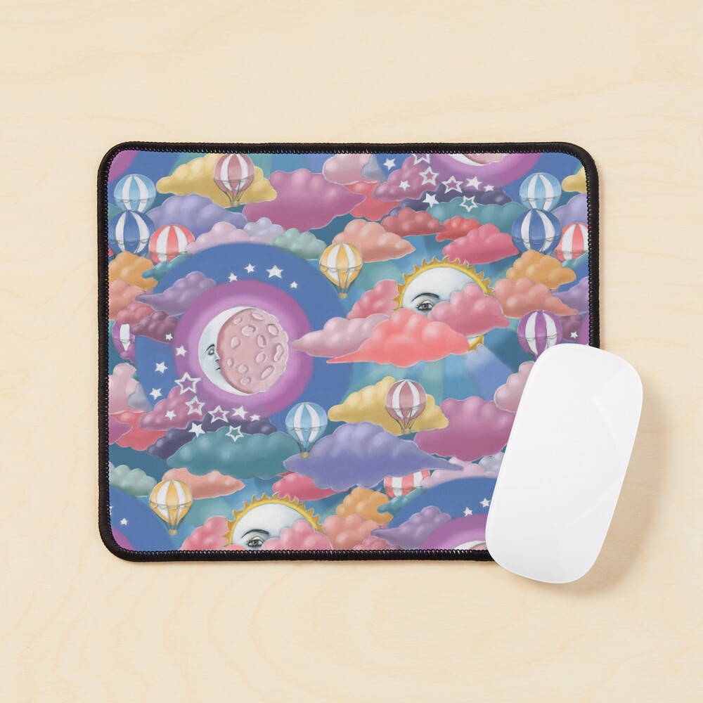 Sun and moon Mouse Pad