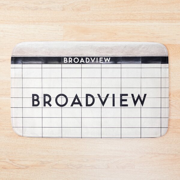Item preview, Broadview Toronto Subway Station Sign designed and sold by stationtoronto.