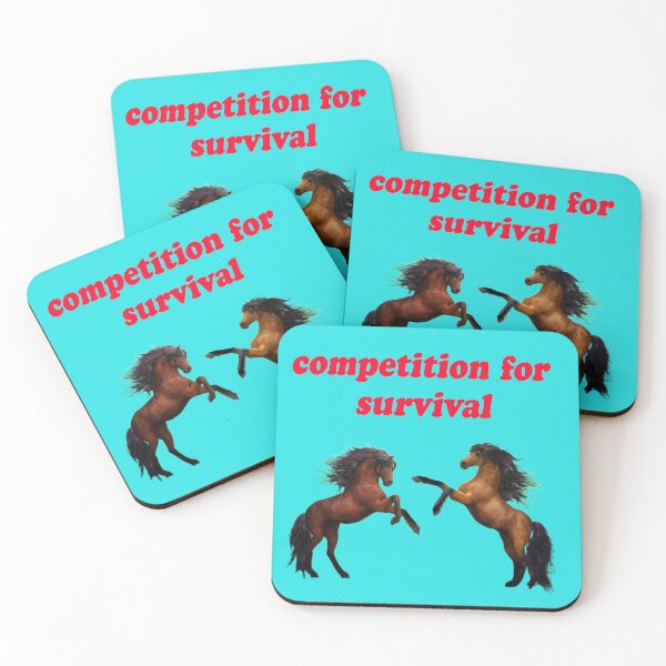 Item preview, Instinct competition for survival of the horses designed and sold by mostheristore.