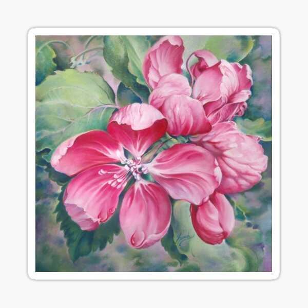 Flower of Crab-apple Sticker