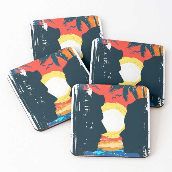 Item preview, Wonderful Beach Sunset, Colorful Art designed and sold by OneAction.