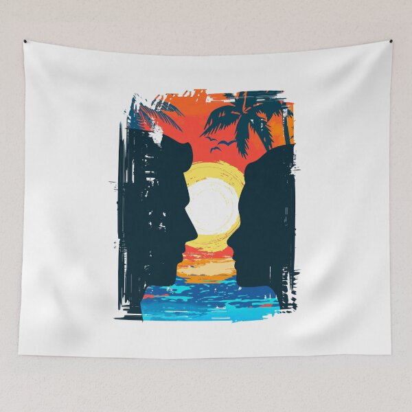 Item preview, Wonderful Beach Sunset, Colorful Art designed and sold by OneAction.