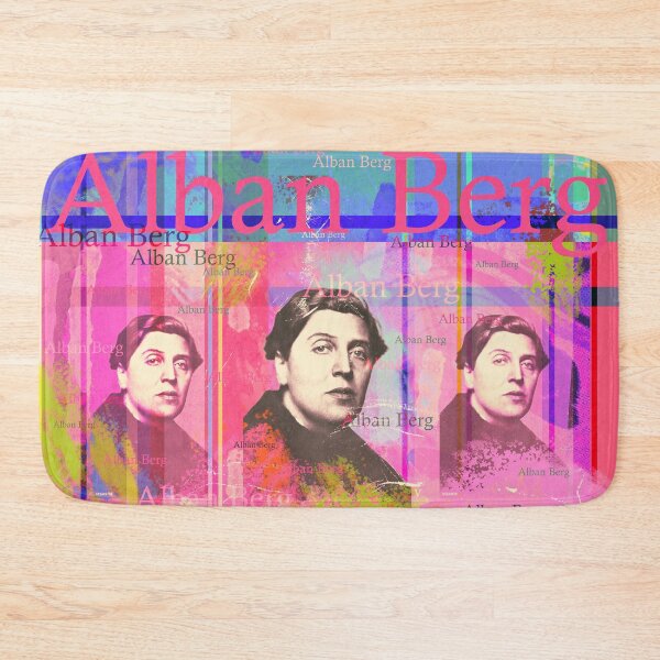 Item preview, Alban Berg, Austrian musician composer, portrait designed and sold by Mauswohn.