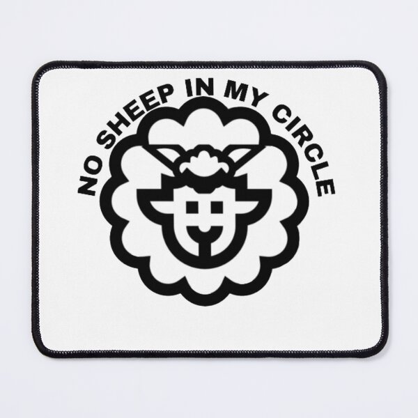 Item preview, No Sheep In My Circle designed and sold by Nedskr.